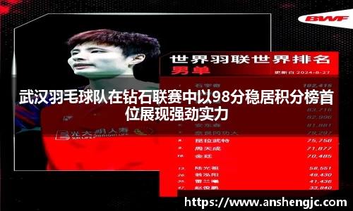 武汉羽毛球队在钻石联赛中以98分稳居积分榜首位展现强劲实力